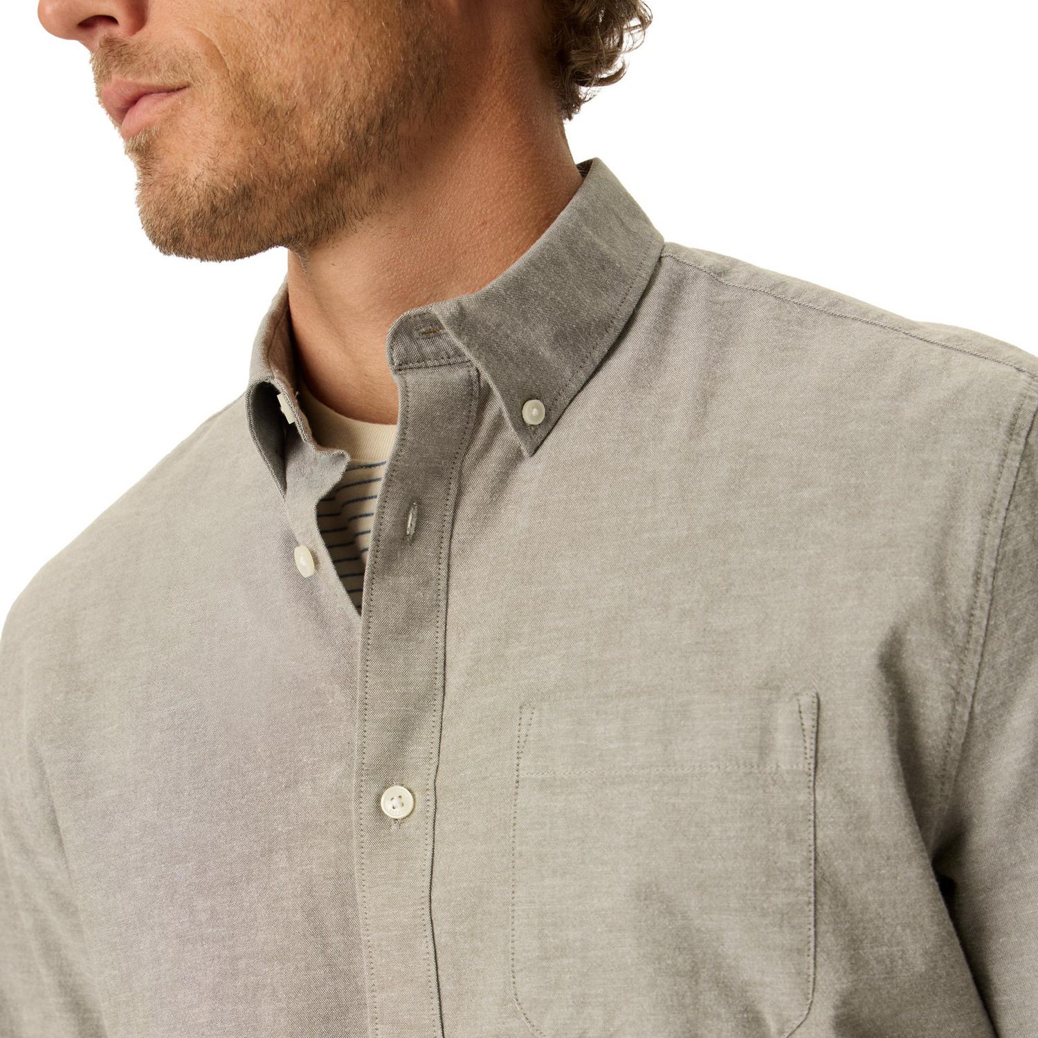 Chemise Oxford Dockers à manches longues pour homme