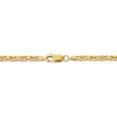 thumbnail image 4 of Chaîne Byzantine en Or Jaune 14K 2.5mm, 4 of 5