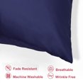 thumbnail image 3 of Unique Bargains Satin Pillowcase Zippered Silky Sateen, 3 of 9