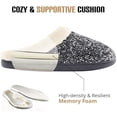 thumbnail image 3 of Mens Comfortable Home Slippers Imitation Plush Winter Warm Shoes, 3 of 5