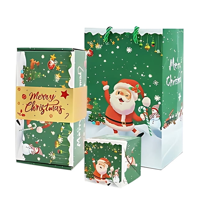 Leutsin Surprise Gift Box Explosion for Money,Merry Christmas Surprise Gift Boxes,Unique Folding Bouncing Red Envelope Gift Box with Confetti,Surprise Gift Box Explosion for Money Surprising Gift