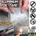 thumbnail image 4 of Ruban de Papier d'Aluminium Spécial en Caoutchouc Butyle Auto-Adhésif Étanche pour Réparation de Fissures de Toit E5C1, 4 of 6