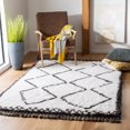 thumbnail image 1 of SAFAVIEH Carmella Stars Aztec Fringe Shag Area Rug, 1 of 8
