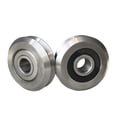 thumbnail image 2 of 4 Pcs-RM1ZZ RM1-2RS W1ZZ W1-2RS RM1 W1 Roulement à Gorge en V pour Rail 4.763x19.56x7.87mm Roulement de Roue de Guidage, Faible Friction, 2 of 6