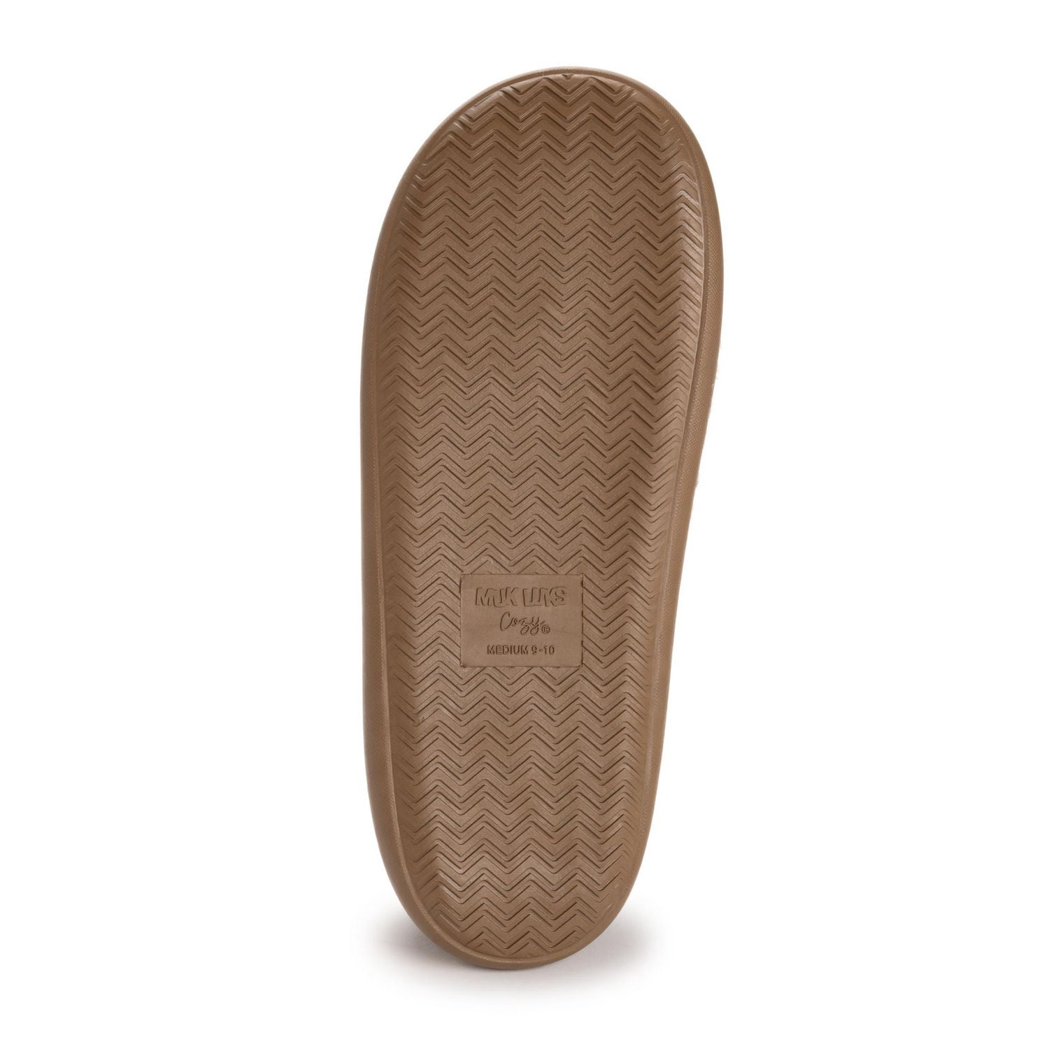 MUK LUKS Men's Clog Slippers Taupe, Sizes 7-12