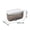 Black, variant on Toilet Paper Dispenser Box for Bathroom Shower Vanity Countertop with Perforated Opening 10 in x 6 in x 4 in