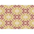 thumbnail image 1 of Ahgly Company Tapis Rectangulaire Lavable en Machine Intérieur Transitionnel Brun Or, 3 Pieds x 5 Pieds, 1 of 7