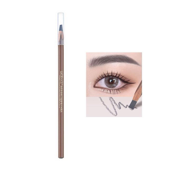 Crayon à Sourcils à Noyau Dur Résistant à la Sueur Maquillage des Yeux Crayon à Sourcils Longue Tenue Imperméable Facile à Colorer Stylo à Sourcils Naturel Quotidien