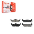thumbnail image 1 of SIM Rear Semi-Metallic Disc Brake Pads SIM-1012 for Car Ford F-150 Lincoln Mark LT, 1 of 8