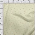 thumbnail image 3 of oneOone Polyester Spandex Light Yellow Fabric Retro Popcorn Sewing Material Print Fabric By The Yard 56 Inch Wide, 3 of 5