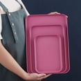 thumbnail image 4 of Big Sale! Rectangular Tray Set, Large, Medium, Small Household Plates for Tea Cups, Dinner Plates, Snack Plates, Multi-Use Serving Platters for Kitchen and Home, 4 of 6