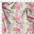 thumbnail image 4 of Soimoi Polyester Crepe Fabric Leaf Floral Print Fabric by The Yard 42 Inch Wide, 4 of 6