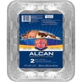 thumbnail image 1 of Alcan™ Premium Plat Mi-Format pour Chauffe-Plat Plat à Rôtir Plat en Aluminium, 2 Plats, 1 of 5