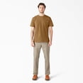 thumbnail image 3 of Dickies Mens Short Sleeve Heavyweight Crew Neck, L, Brown Duck, 3 of 7