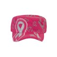 thumbnail image 1 of Top Headwear Casquette Ajustable Imprimée pour Femmes - Ruban Rose, 1 of 2