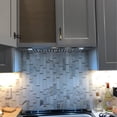 thumbnail image 3 of Home Beyond 28 Inches 600 CFM Stainless Steel Under Cabinet Range Hood with 2 LED Lights, 3 Speed Button Control, 3 of 8