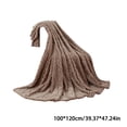 thumbnail image 3 of Vaidha 100X120cm Super Soft Warm Solid Warm Fleece Blanket Throw Rug Sofa Bedding, 3 of 4