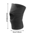 thumbnail image 3 of Metal Spring Knee Support Brace with Adjustable Strap for Joint and Meniscus Injury Recovery, 3 of 5