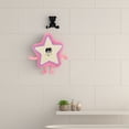 thumbnail image 4 of Luxshiny 2Pack Hand Towels With Hanging Loops Pale Yellow With Pink Edges For Travel, 4 of 8