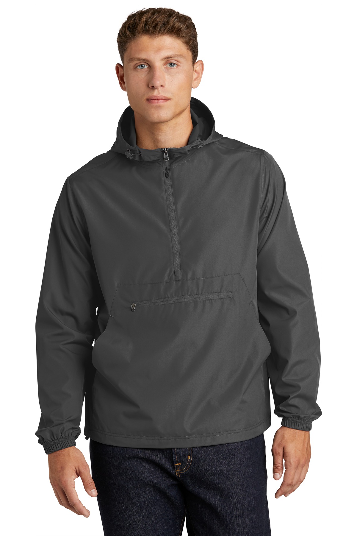 Sport-Tek Men's Packable Anorak - JST66