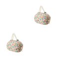 thumbnail image 3 of Wweixi Polyester Foldable Storage Bags For Travel Pack Smart Travel Light Waterproof Space-saving Beach Bag C letter 2Set, 3 of 6