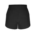 thumbnail image 4 of Plebaso Womens Athletic Running Shorts Elastic High Waist Activewear Workout Shorts with Zipper Pockets, 4 of 7