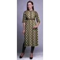 thumbnail image 2 of Bimba Robe Tunique Droite en Viscose Imprimée Style Santoon pour Femmes Vêtements Indiens, 2 of 5