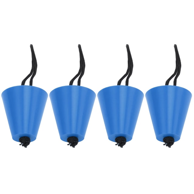 Silicone Kayak Scupper Plug Kit Universal Drain Holes Stopper Lightweight Lanyard Design for Kayaks Canoes