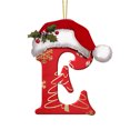 thumbnail image 2 of LSLJS 26 Letters Christmas Tree Decoration Pendant Christmas Tree Ornaments Personalized DIY Christmas Ornaments Christmas Decorations Xmas Tree Hanging Decor, 2 of 5