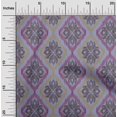 thumbnail image 1 of oneOone Tissu Popeline de Coton Argyle Ikat Imprimé 1 Yard 42 Pouces de Large, 1 of 4