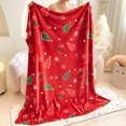 thumbnail image 3 of RKSTN Christmas Blanket Christmas Flannel Blanket Christmas Printed Bedroom Sofa Nap Blanket Christmas Throw, 3 of 4