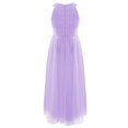 thumbnail image 2 of AAMILIFE Robe Fille Brodée Fleur Formelle Fête Robe de Bal Bal Princesse Demoiselle d'Honneur Robe de Mariage, 2 of 4
