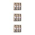 thumbnail image 3 of ZheElen Festive Decorations For Christmas Tree Spread Holiday Cheer Christmas Balls Decorations Christmas Decorations Home Decor B 3Set, 3 of 6
