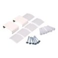 thumbnail image 1 of Wiremold Nonmetallic Raceway Accessory Pack NMW910 - Cable raceway mounting kit - wall mountable - white, 1 of 2