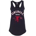 thumbnail image 1 of Fireball Whisky Women's Racerback Tank Top-2XLarge, 1 of 1