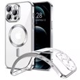 thumbnail image 1 of [PST] iPhone 16 Pro Max Case, Hybrid TPU Back Cover with Magnetic Wireless Charging (MagSafe Compatible), 1 of 4