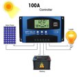 thumbnail image 1 of TopLLC Régulateur de Charge pour Panneau Solaire MPPT 100A Contrôleur 12V/24V Suivi de Mise au Point Automatique, 1 of 9