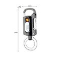 thumbnail image 3 of COFEST Electronic Rechargeable Lighter， Electric Lighter， Transparent Double Lighter LED Power Display Type-C Rechargeable Lighter Outdoor Windproof Black, 3 of 7