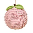 thumbnail image 2 of Towels for Bathroom,Fuzzy Ball Hand Towel with Hanging Loop for Bathroom Cute Fruit Decorative Ball Towel Soft Absorbent Ball Towel Sets for Kitchen Bathroom,Hand Towels for Bathroom, 2 of 5