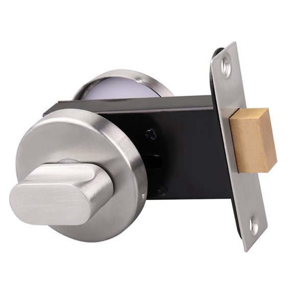 Bathroom Indicator Bolt Privacy WC Toilet Door Lock Satin Stainless steel