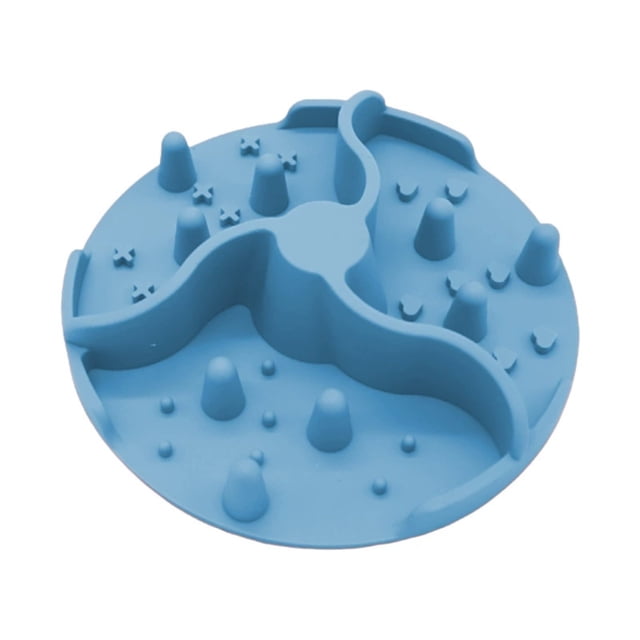 Silicone Pet Lick Mat Slow Feeder Bowl Detachable Tableware for Dogs and Cats to Fast Eating