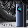 thumbnail image 4 of Binwennn Tire Inflator Portable Air Compressor Cordless Multipurpose Portable Air Compressor For Cars With Digital Tire Pressure Gauge 150 Air For Cars Motorc Long Air Nozzle River Float Kayak for 2, 4 of 8