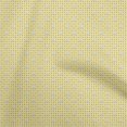 thumbnail image 1 of oneOone Viscose Chiffon Yellow Fabric Rabbit Sewing Material Print Fabric By The Yard 42 Inch Wide, 1 of 5