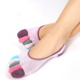 thumbnail image 1 of Socks Womens 5 Toe Colorful Yoga Sport Non Slip Soft Breathable Massage Toe Socks Sports Socks, 1 of 3