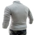 thumbnail image 3 of Pull d'Hiver Chaud en Coton Col Montant pour Hommes, 3 of 5