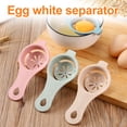 thumbnail image 2 of Tool Yolk White Separator, Egg Divider Strainer Screen Filter,Baking Kitchen Gadgets,Egg Separator Egg Yolk White Separator Egg White Separator Egg Whites Strainer Filter Divider Egg Separator Tool, 2 of 9