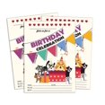 thumbnail image 1 of Darling Souvenir Multicolor Birthday Invitation Card Printable Fill or Write In Blank Invites Party Supplies Pack Of 28 5 x 7 Inches, 1 of 5