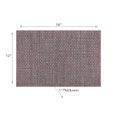 thumbnail image 2 of Woven Pvc Placemat With Lurex Red - Set of 12, 2 of 3
