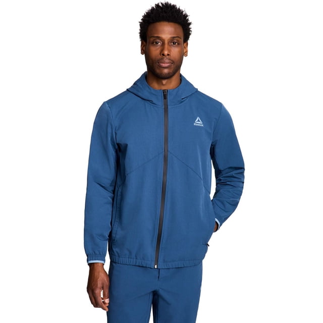 Men's Reebok Ascent Full-Zip Woven Jack