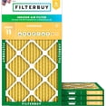 thumbnail image 1 of Filterbuy 15x28x1 Air Filter MERV 11 Allergen Defense, HVAC AC Furnace Air Filters Replacement (4-Pack), 1 of 9